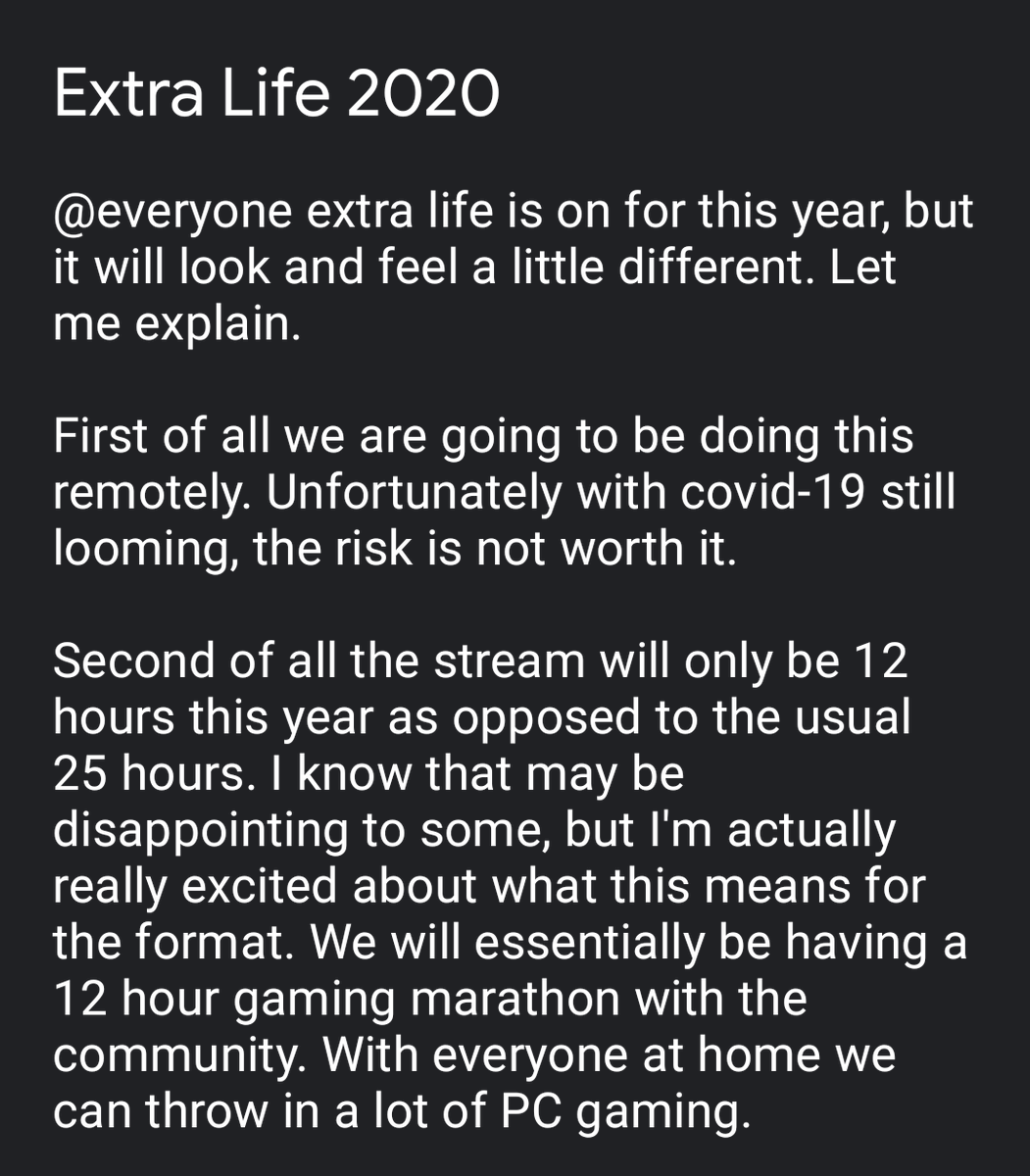 RT_Georgia's tweet photo. Extra Life 2020 info is here! If you haven't joined the Discord yet, you can find the link in our pinned tweet. https://t.co/TM9ZhMZThH