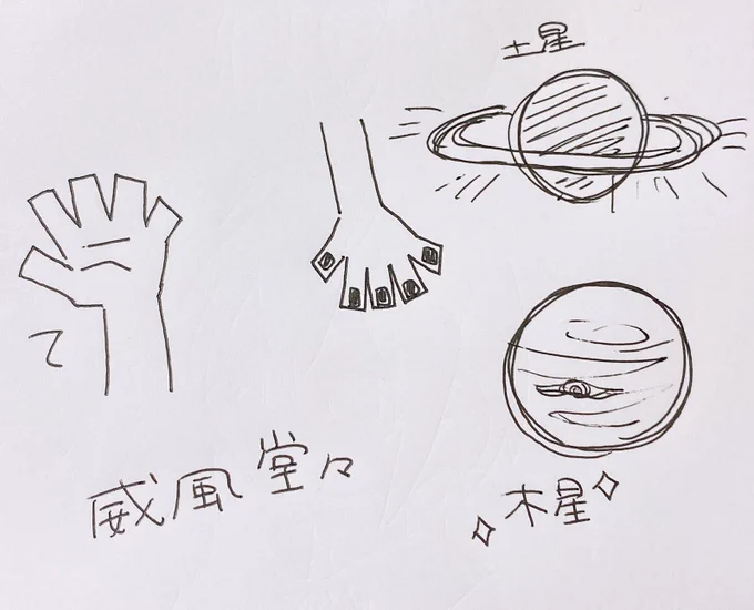 謎すぎる落書き見て() 