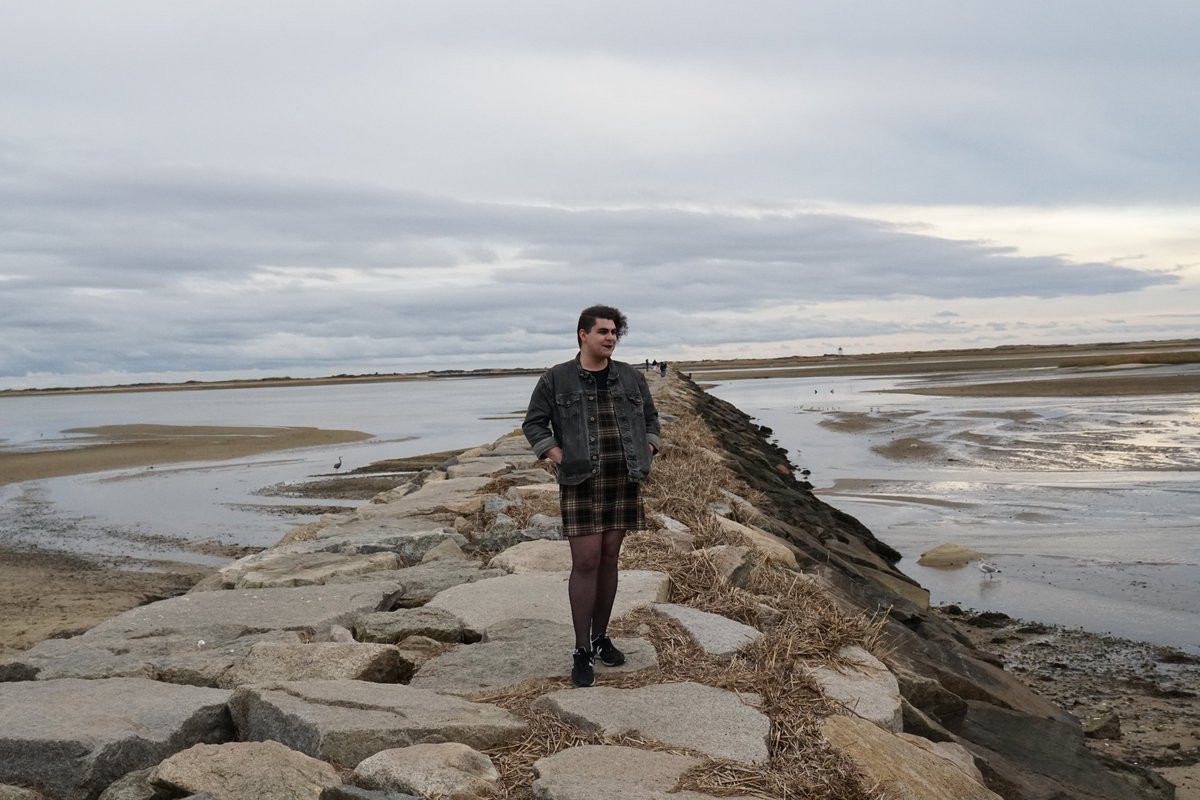 did an impromptu photoshoot on the outskirts of Provincetown