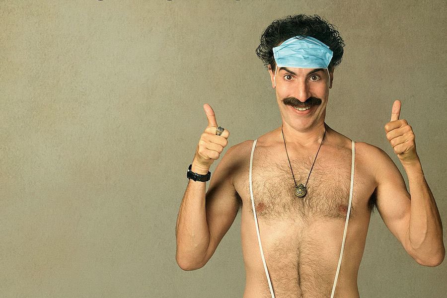 ElEspectac's tweet photo. Borat 2: regreso a yanquilandia. #Borat 
Por @camilajar_ 👈 https://t.co/U86LQy3QR7 https://t.co/jV0iHulQj6