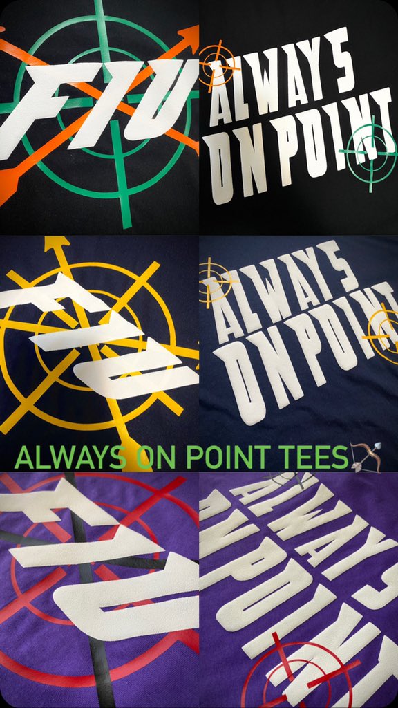 FutureIsUtrain's tweet photo. All 3 color ways of the “Always on point” Tee🏹 #supporttheprocess #trusttheprocess #futureisu #futureisuclothing #blackownedbusiness #blackownedbusinesses #blackownedclothing #smallbusinessowner #smallclothingbrand #smallclothingbusiness https://t.co/Y4zLi7SGC1