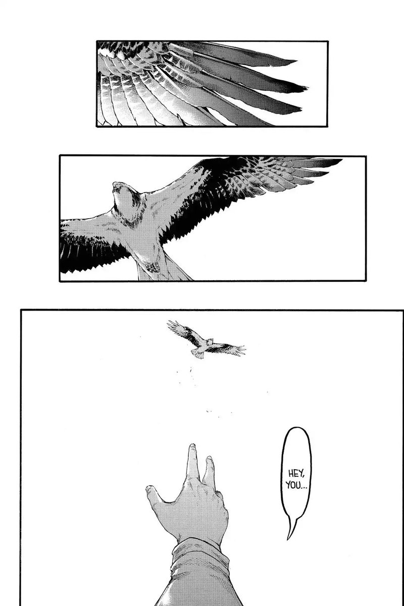 In Asian Spaces On Twitter Proposed Evidence For Why The Falco Grice Flying Jaw Titan In The Latest Shingeki No Kyojin Attack On Titan Manga Chapter Was Foreshadowed By Isayama From Here i talk about falco's flying jaws titan that we will be seeing in chapter 134 of the attack on titan manga and what it will be all about and what may it. falco grice flying jaw titan