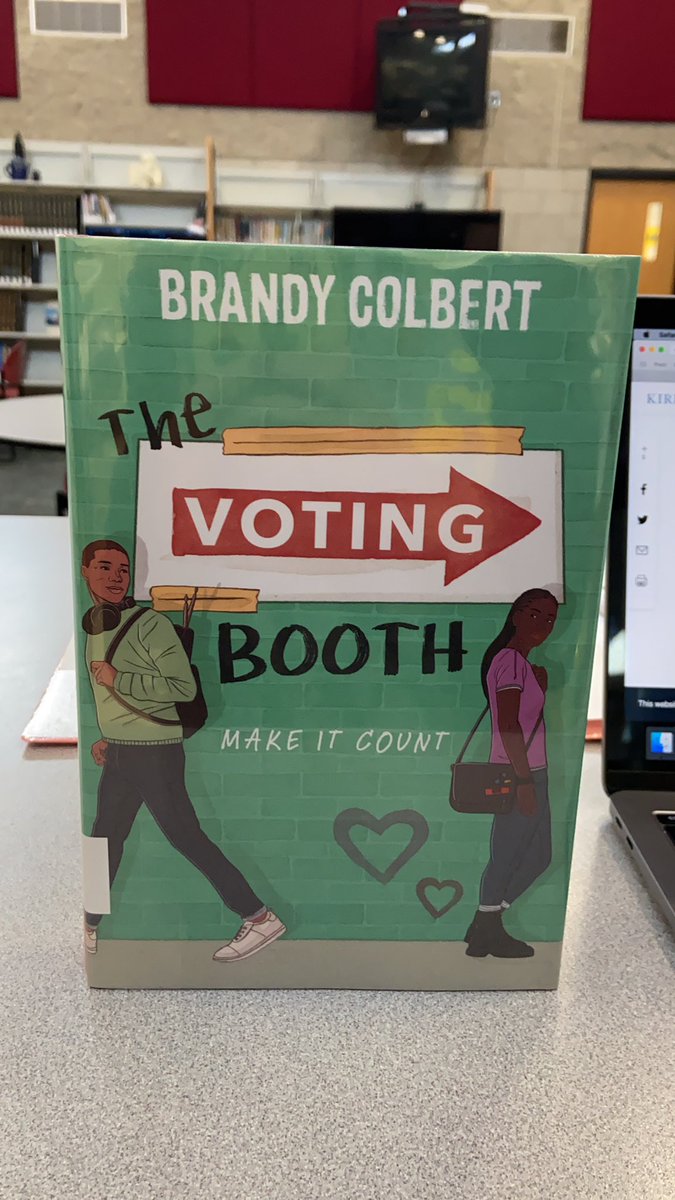 ghslibrary7's tweet photo. “A warmly entertaining story of teen relationships and activism.” - Kirkus Reviews. The perfect read just in time for Election Day, check it out at GHS library! @brandycolbert https://t.co/v1MvRCpGFa