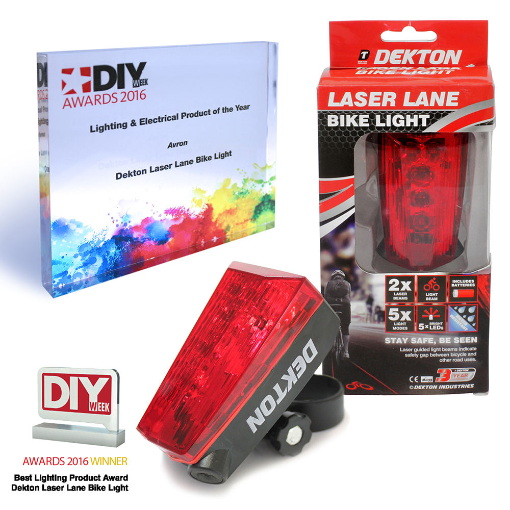 AvronTradingLtd's tweet photo. DEKTON LASER LANE #bike #Light is now BACK IN STOCK. Our award winning light is just the item needed to keep you visible and #safe . find out more at https://t.co/EXuoP3Ex2K https://t.co/71ce5NoDVB