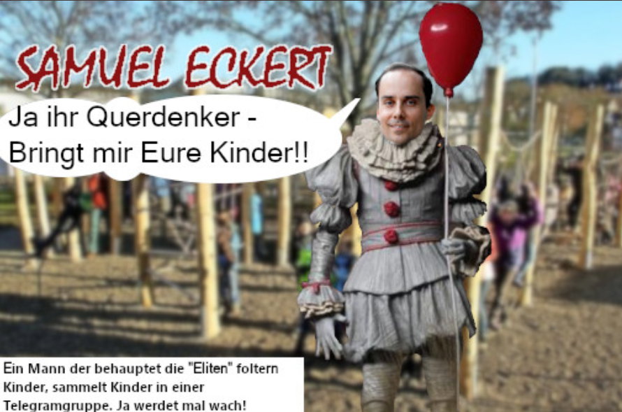 querschwurbler's tweet photo. Wer von euch würde nicht dem lieben #Guru @eckert_official sein "Eigen Fleisch und Blut" Zukommen lassen? Na?  Da passiert Nix. Ich schwör. #Querdenken #querdenken711 #AtillaHildmann #BodoSchiffman #Covididoten #Covidnazis Tut endlich was liebe #Regierung #AngelaMerkel #UndRest https://t.co/97gA94DTpI