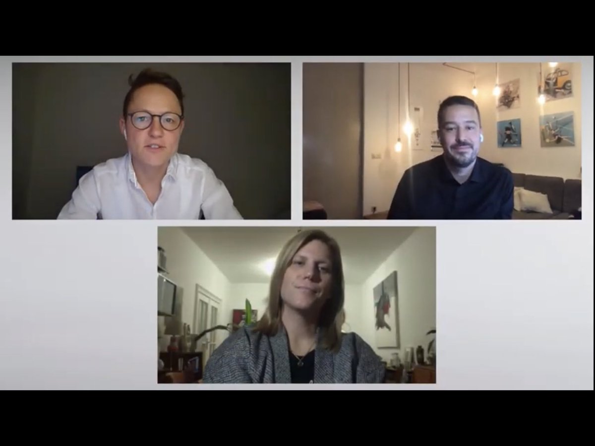 QueerBw's tweet photo. #QueerFact „LGBT-culture ist das Top Auswahlkriterium für queere High Potentials bei der Wahl des zukünftigen Arbeitgebers in Deutschland“ sagt @StuartBCameron im Gespräch mit @enormgruen und @AnaBiefang. https://t.co/B2DifyVDX8