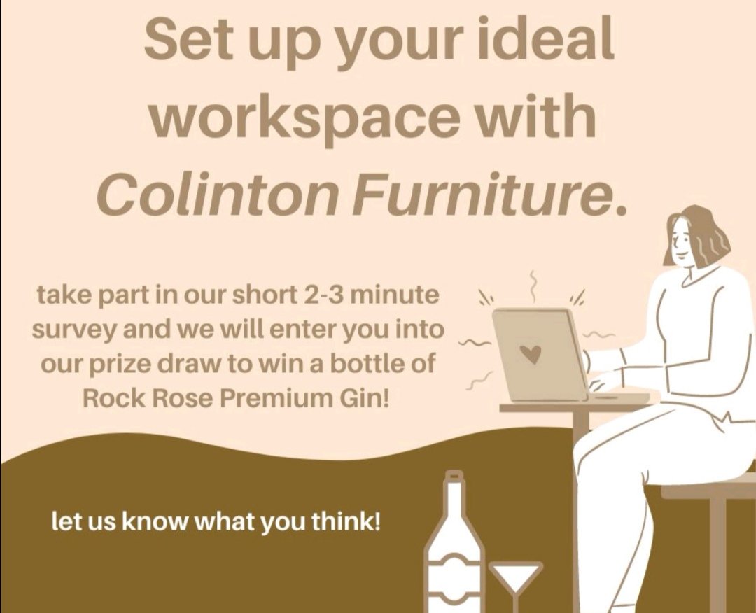 ColintonFurn's tweet photo. #workingfromhome then please you lovely folks from your #homeoffice #remotework or #SocialDistancingOffice gives us 2-3 mins to complete this short survey. 

https://t.co/bY06qfrCof

And you could win an amazing bottle of @RockRoseGin #survey #surveys #RT https://t.co/uDqjIGdN5B