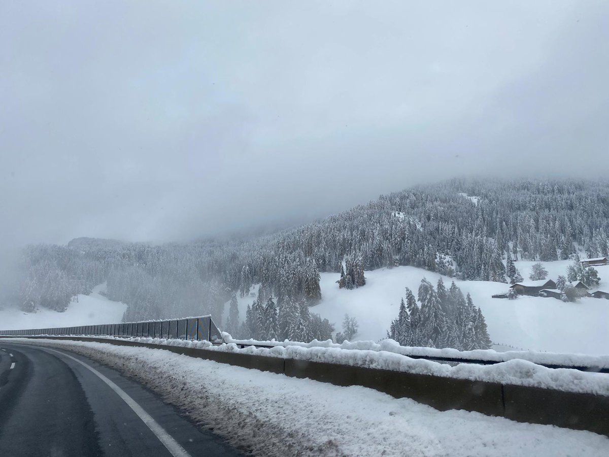 A week in snaps, left Portugal on Saturday after F1 qualifying.  Delivered in Frankfurt Monday reloaded &amp; off to Italy for delivery Tuesday all in time for this weekends Emilia Romagna GP.   All seasons in one trip, what about the views! #europeantransport #coveredcartransport