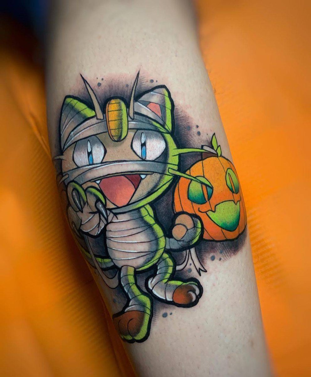 PokemonInk's tweet photo. Done by -@illustday on Instagram.

Follow for daily Pokemon tattoos! https://t.co/WB4mo6ADCC