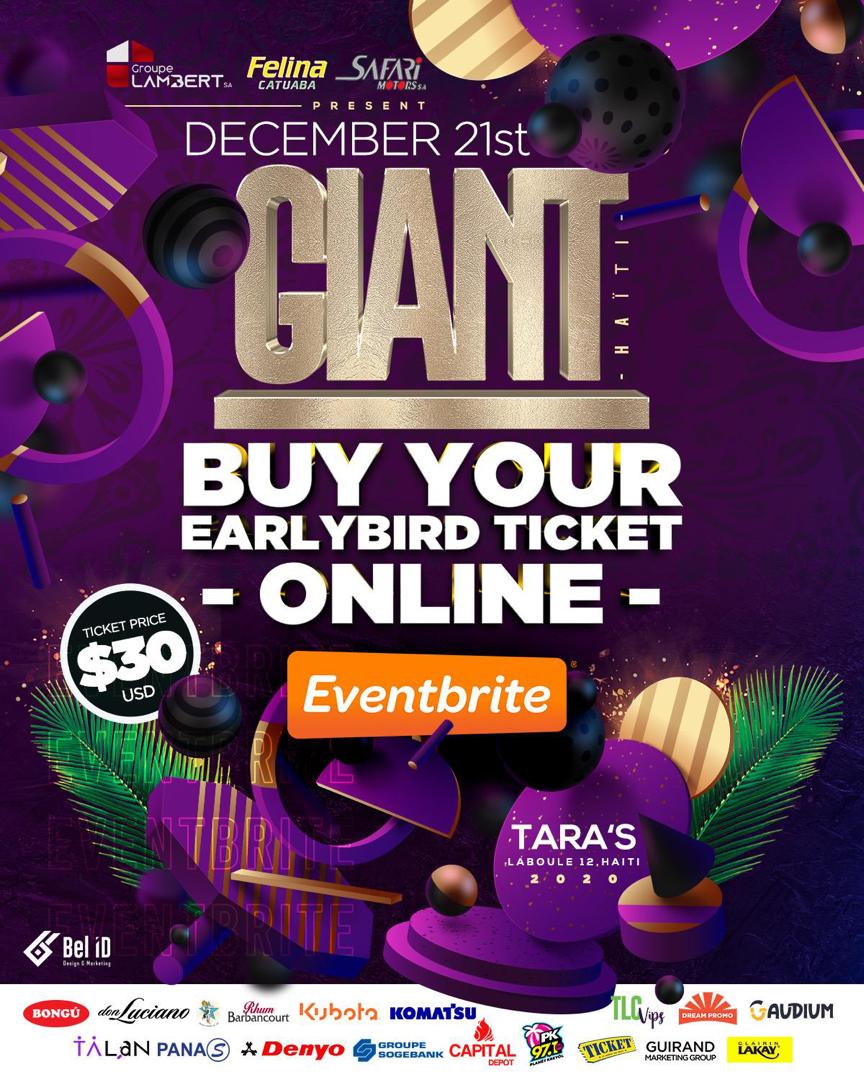 Jhanedouze's tweet photo. 🔥 Go get your tickets !!! You already know this is a SOLD OUT EVENT in the making! For only #30USD you can secure you a ticket on #Eventbrite and be ready to party! 🔥 #BurnaBoyInHaiti #GiantConcert #Dec21st https://t.co/IVoUZNriKR