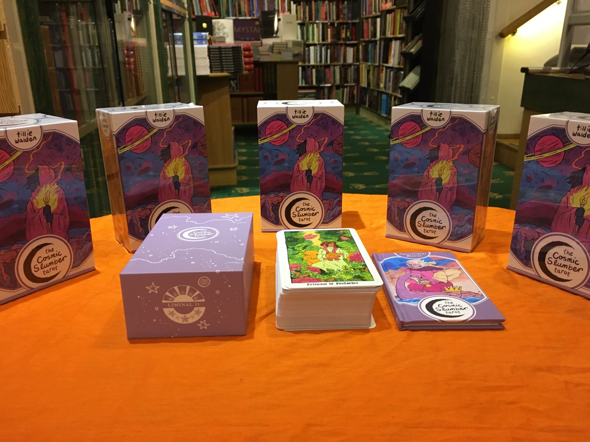 watkinsbooks's tweet photo. ‘If the Universe were to sleep, where would her dreams lead?’
Hand-painted and bursting with colour, The Cosmic Slumber Tarot evokes imagery from subconscious and subliminal states.
@Liminal_11
#tarot #cosmicslumber #liminal11 #modernwitchtarot https://t.co/LkGYyM2j9B