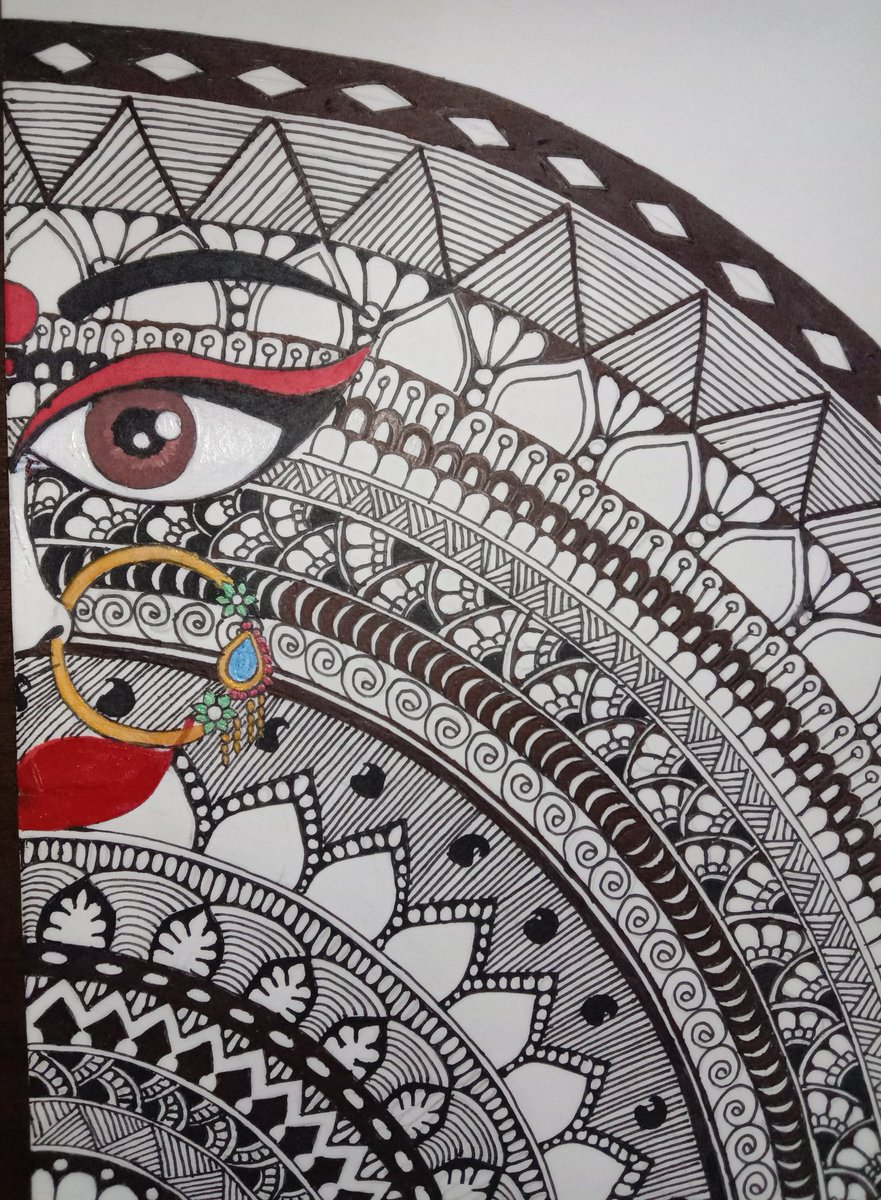 pencilartist's tweet photo. A mixup of mandala and the women behind every creation
#goddessoflove #Durga #maadurga #MANDALA #thepencileartist #sketch #MandalaArt #Twitter #Instagram #handmade #ArtistOnTwitter #art https://t.co/HMmN0w0hZW