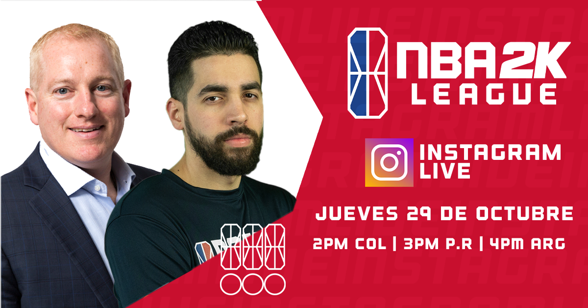 NBALatam's tweet image. ¡No se pierdan el IG Live de hoy donde @2KLeagueMD hablará con @Jomar12_PR sobre la Lotería del Draft, el receso, #2KLGrind y mucho más!

📲: Instagram.com/NBALatam

@NBA2KLeague