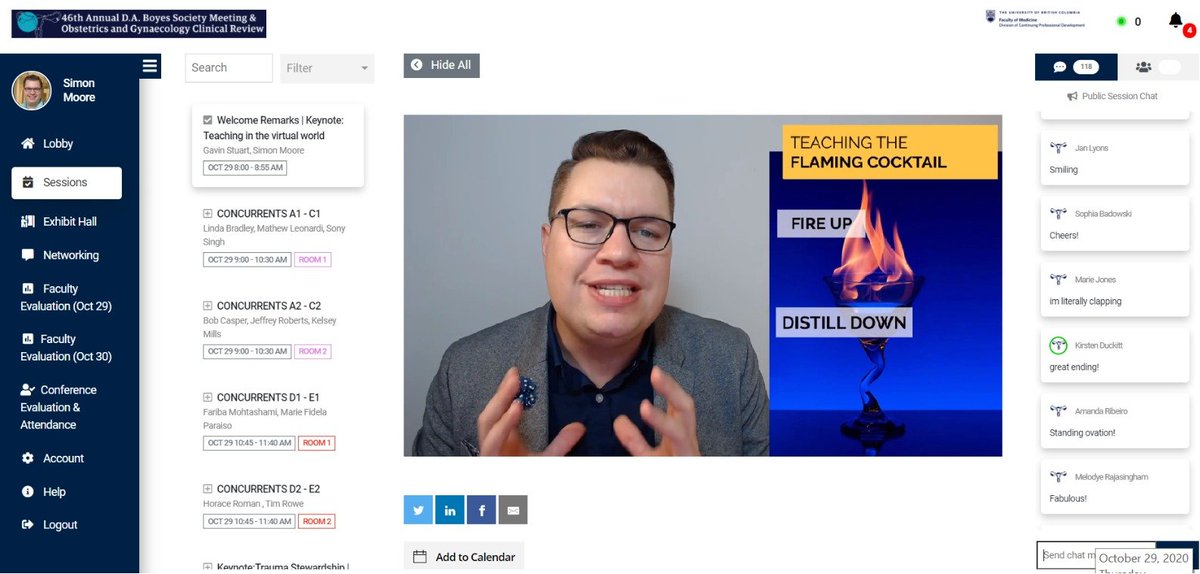 Thanks again to @ubcgyn for the invitation be the opening keynote speaker for #DABoyesMed conference this year! Loved all the interaction in the chat and all the kind words.  #meded <a href="/ubccpd/">UBC CPD</a>