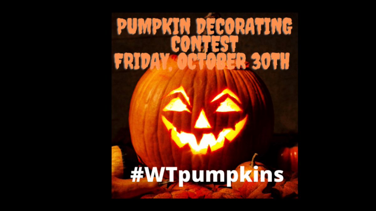 WakeTechSGA's tweet photo. Join @WakeTechSGA as we celebrate Halloween with a pumpkin decorating contest! Tag #wtpumpkins on Instagram or Twitter with your pumpkin photo for a chance to win a prize! https://t.co/9ou2Wp9pgj