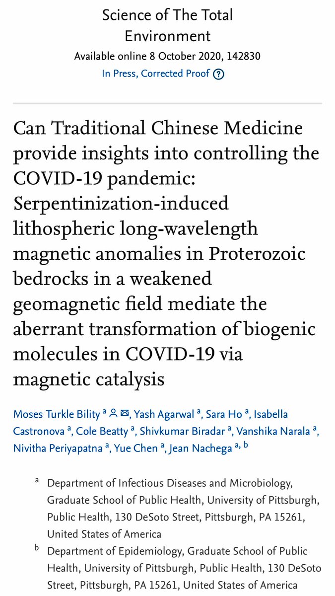 Academic woo woo. Quackademic medicine strikes again.