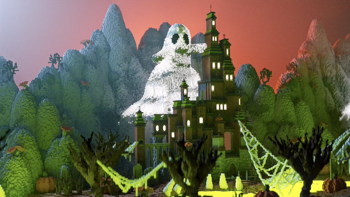 🪦The Spooky Castle🎃

🛠️Built on: <a href="/BuildersRefuge/">Builder's Refuge</a> 
📸Amazing render by: <a href="/JossieboyMC/">Jossie</a> 
👻Ghost organic by:  <a href="/PurpleMC7/">PurpleMC</a>