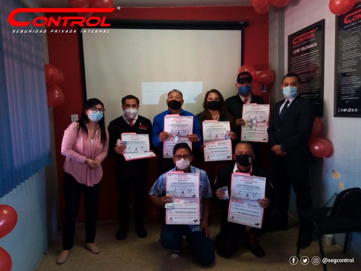 segcontrol's tweet image. Te compartimos algunos de los momentos de este gran evento con nuestros colaboradores de Toluca, quienes fueron distinguidos como Héroes Control. 
#YoSoyControl #FamiliaControl #HeroesControl #GuardiasDeSeguridad