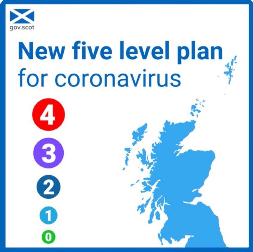 As expected, Glasgow is in Level 3 of the new plan. The restrictions are tough for all of us but we *must* stick with them. Covid infections are still going up. We need a collective citywide effort to turn the tide or risk further restrictions. None of us wants that for Glasgow