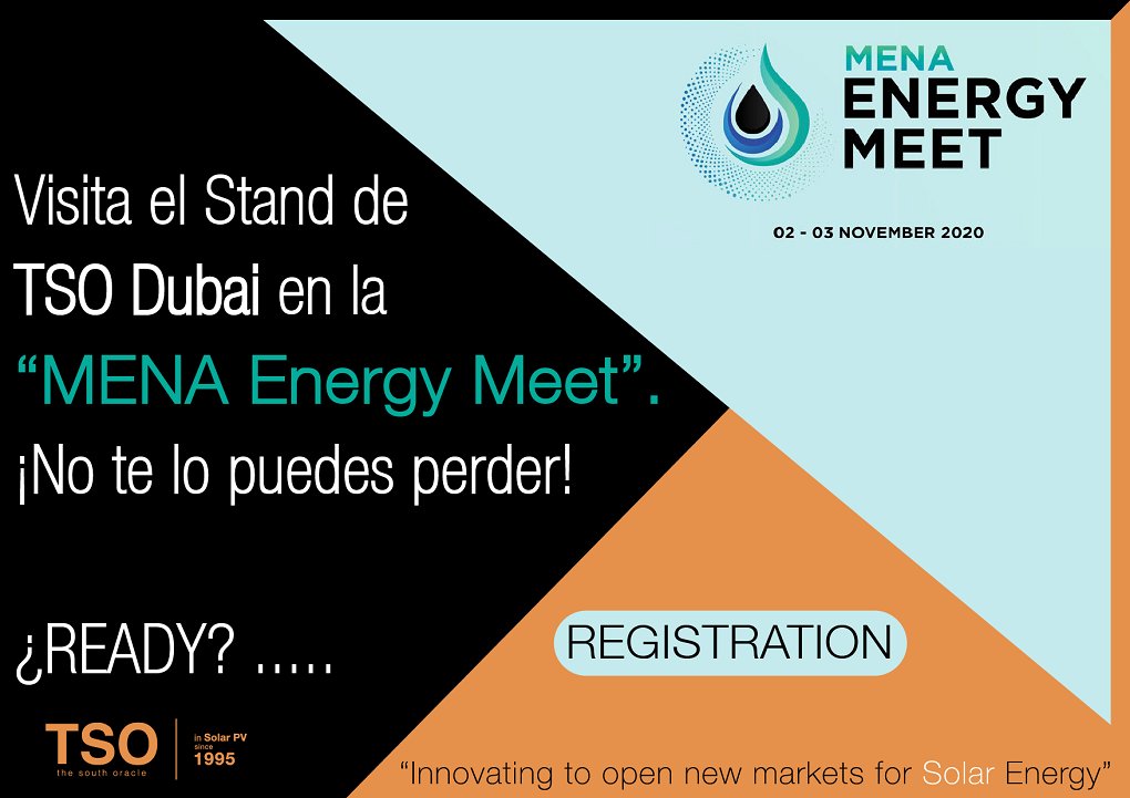 📢➡️Os invitamos a visitar nuestro Stand Virtual durante 48hrs en el @MENAEnergyMee de #oman los próximos días 2 y 3 de noviembre. Podéis registraros en el siguiente enlace para asistir a toda la Expo Virtual 👇👇👇
https://t.co/MJrP25aEa0
#solarenergy #tsodubai #tier1 https://t.co/HBlNH9lDZq