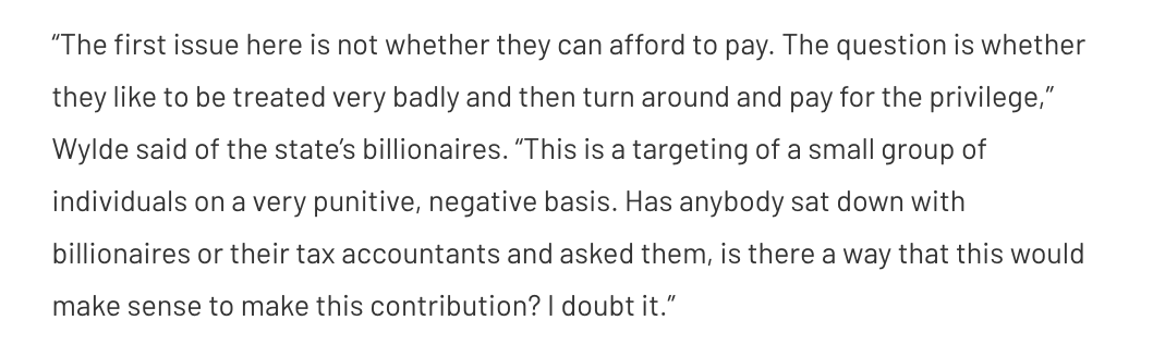 Kathy Wylde, the CEO of Partnership for NYC, suggested the biggest hurdle to getting the ultra-rich to pay more in taxes was that people weren't nice enough about it. gothamist.com/news/new-york-…