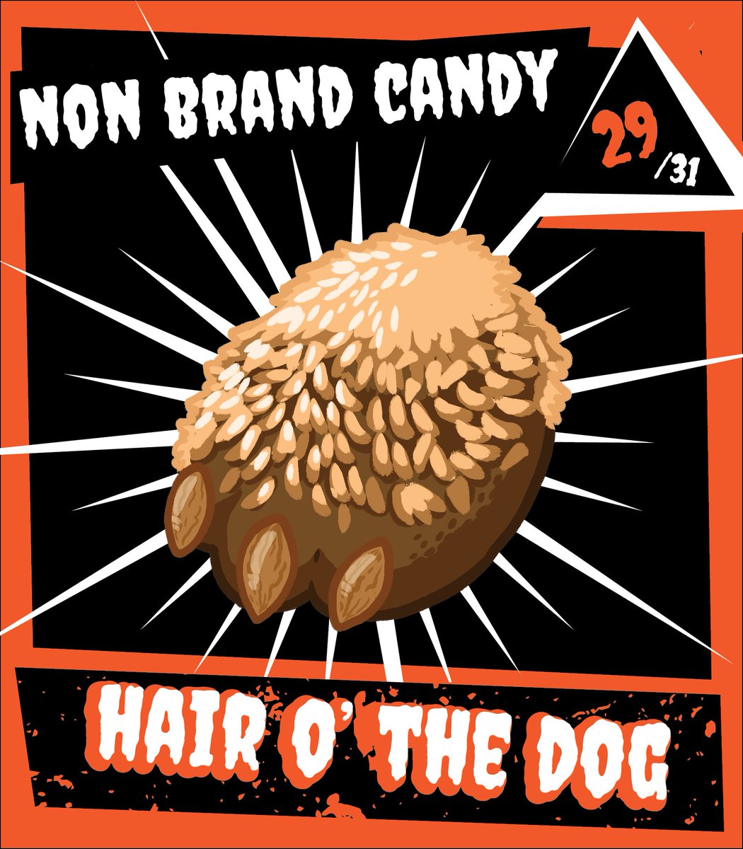 markerslinger's tweet photo. Taste the hunger of what bit you.

29/31

#October #Halloween #nonbrandcandy #itemdrop #snoball #bearclaw https://t.co/MnpcP1FtG7