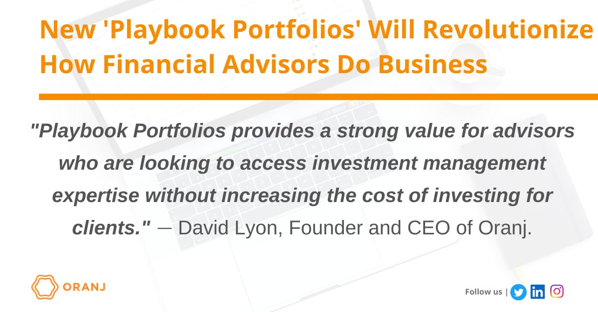 runoranjdotcom's tweet photo. First-of-kind solution, available exclusively on the Oranj platform, brings portfolios built by independent fiduciary strategists, with no overlay fees, to advisors focused on meeting client needs in challenging times.Visit https://t.co/jWr9AaDjXv

#runoranjdotcom🍊 #fintech https://t.co/CDjcpt7mvW