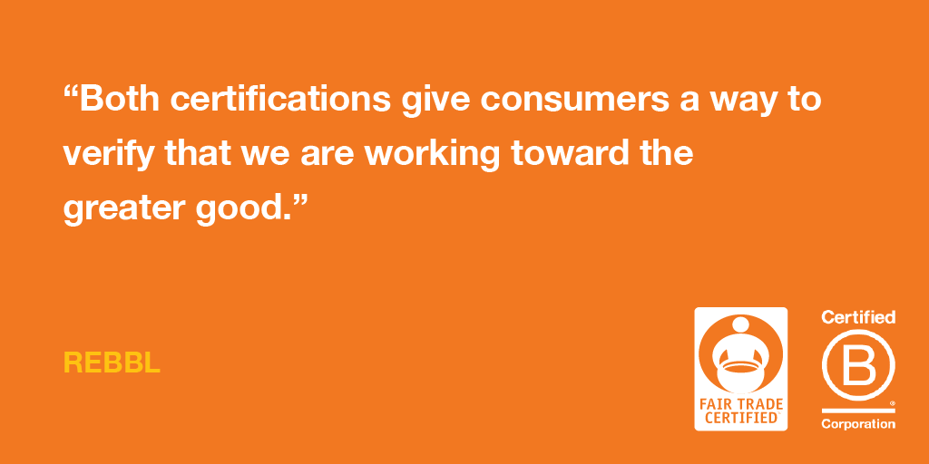 FairTradeCert's tweet image. For #FairTradeMonth, 4 companies that are @bcorporation and #FairTradeCertified share how these certifications have helped increase justice and positive impact throughout their supply chain. 

More from @tradmedicinals @REBBLexlixers @BlkandBold &amp;amp; @athleta bit.ly/3kEm4OW