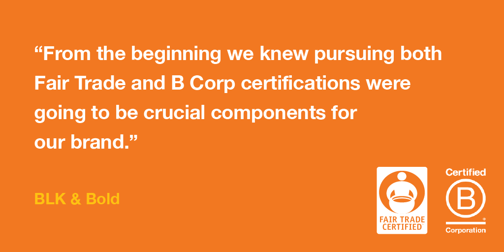 FairTradeCert's tweet image. For #FairTradeMonth, 4 companies that are @bcorporation and #FairTradeCertified share how these certifications have helped increase justice and positive impact throughout their supply chain. 

More from @tradmedicinals @REBBLexlixers @BlkandBold &amp;amp; @athleta bit.ly/3kEm4OW
