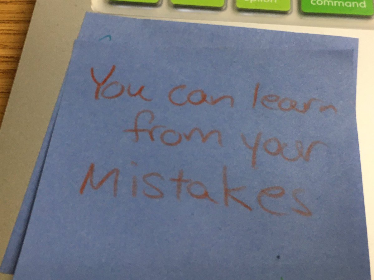 MrsPealo's tweet photo. One of my Ss felt upset when @GetKahoot showed a flippant response to an incorrect quiz answer. We talked, & he realized that it wasn’t intended as mean-spirited, but suggested that instead of “I never said it would be easy,” we could say this instead. #mymantra #growthmindset https://t.co/XIUSrEHkZS