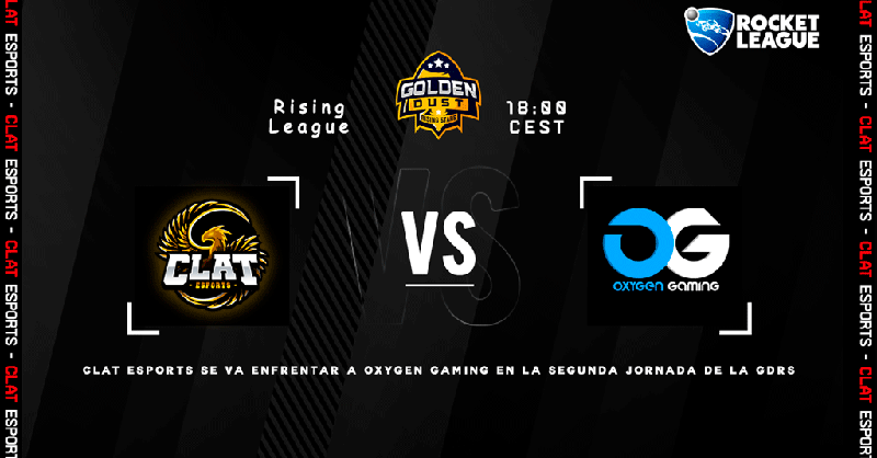 #rocketleague 🚗⚽

a jugar muy bien y a ganar esa jornada 3 muchachos 🔥🎃

🏆 <a href="/GoldenDustCup/">Golden Dust Cup</a>
⏰18:00
🆚 <a href="/GamingOxygen/">Oxygen Gaming</a>
📺  Twitch.tv/Gonchu21