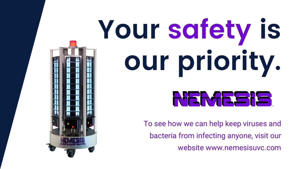 NemesisUvc's tweet image. Visit nemesisuvc.com 
#chemicalfree #disinfect #covidsolution