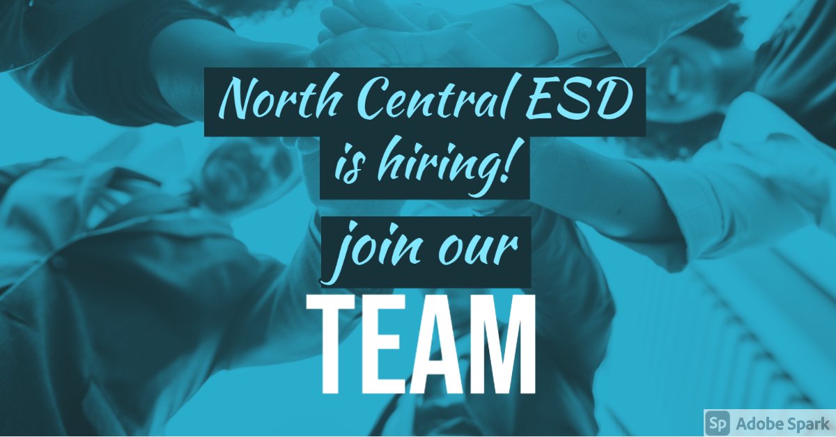 ncesd171's tweet image. Come join our team here at NCESD.  We have openings for Fiscal and Student Coordination. #WSIPC #JOBS #FISCAL #EDUCATION
Apply at ncesd.org