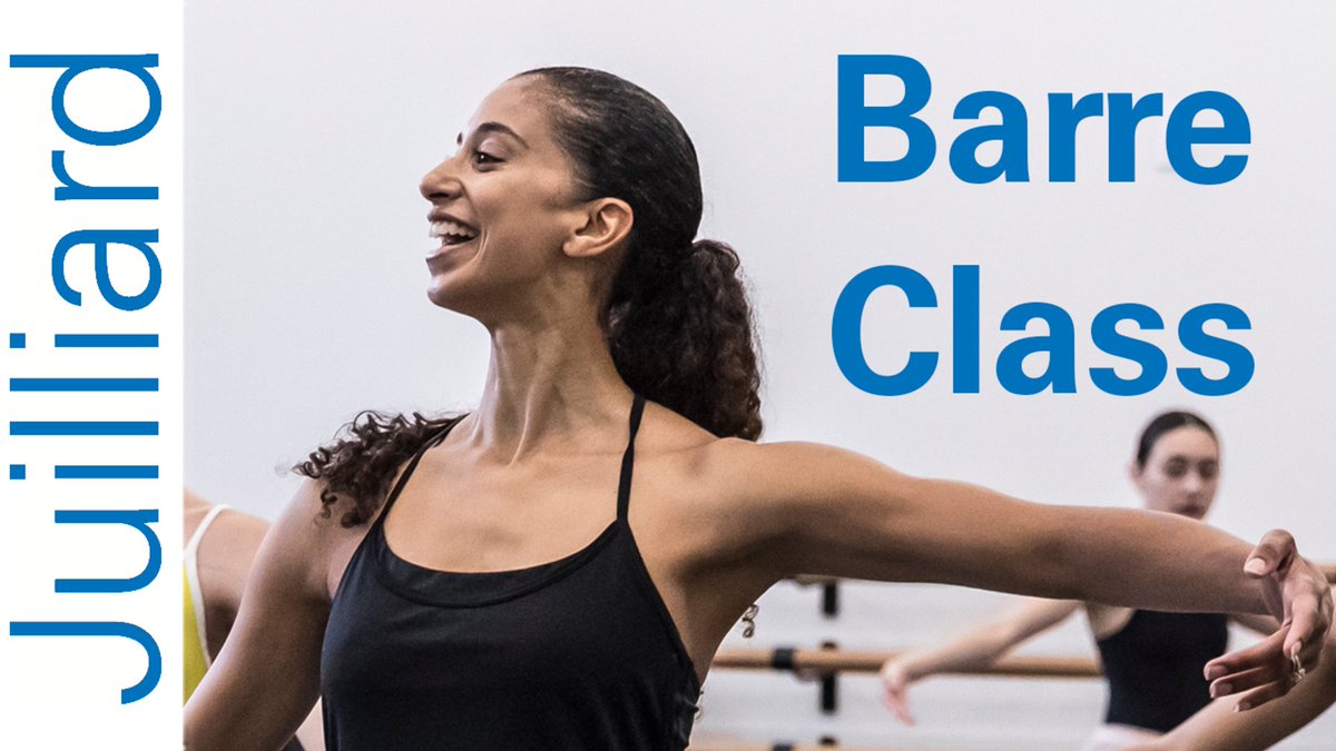 Happy #WorldBalletDay!🩰Tune in to a special barre class taught by Alicia Graf Mack <a href="/aliciagrafmack/">Alicia Graf Mack</a>, #JuilliardDance division dean and director 

youtu.be/lQzbyWMcxyE 

#ICYMI #JuilliardFaculty #JuilliardThrives #dance #onlinelearning