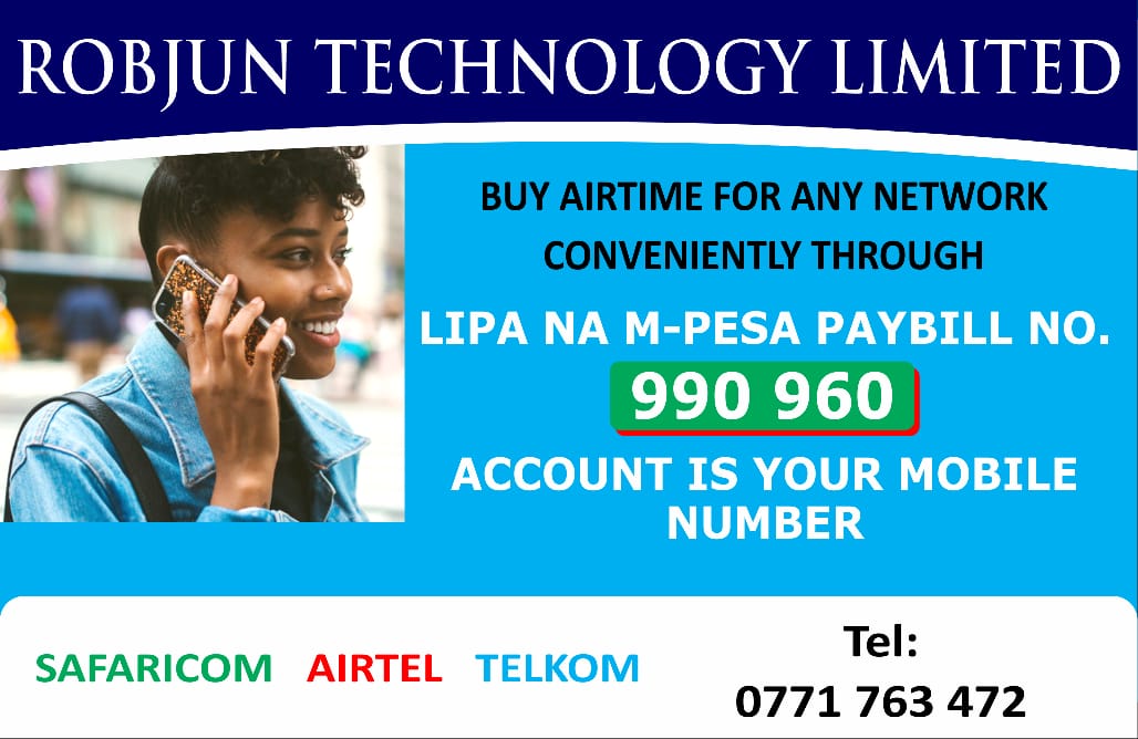 WanjikuThiga_'s tweet image. BUYING AIRTIME HAS NEVER BEEN THIS EASY. 🔥🔥
Use paybill number 990 960 to purchase airtime.

Follow these simple and easy steps:

✅LIPA NA MPESA
✅TILL NUMBER 990 960. 
✅Account number is your mobile number. #AmazonSpecialsRedmiNote9 #InfotrackExposed #AmazonSpecialsOppoA15