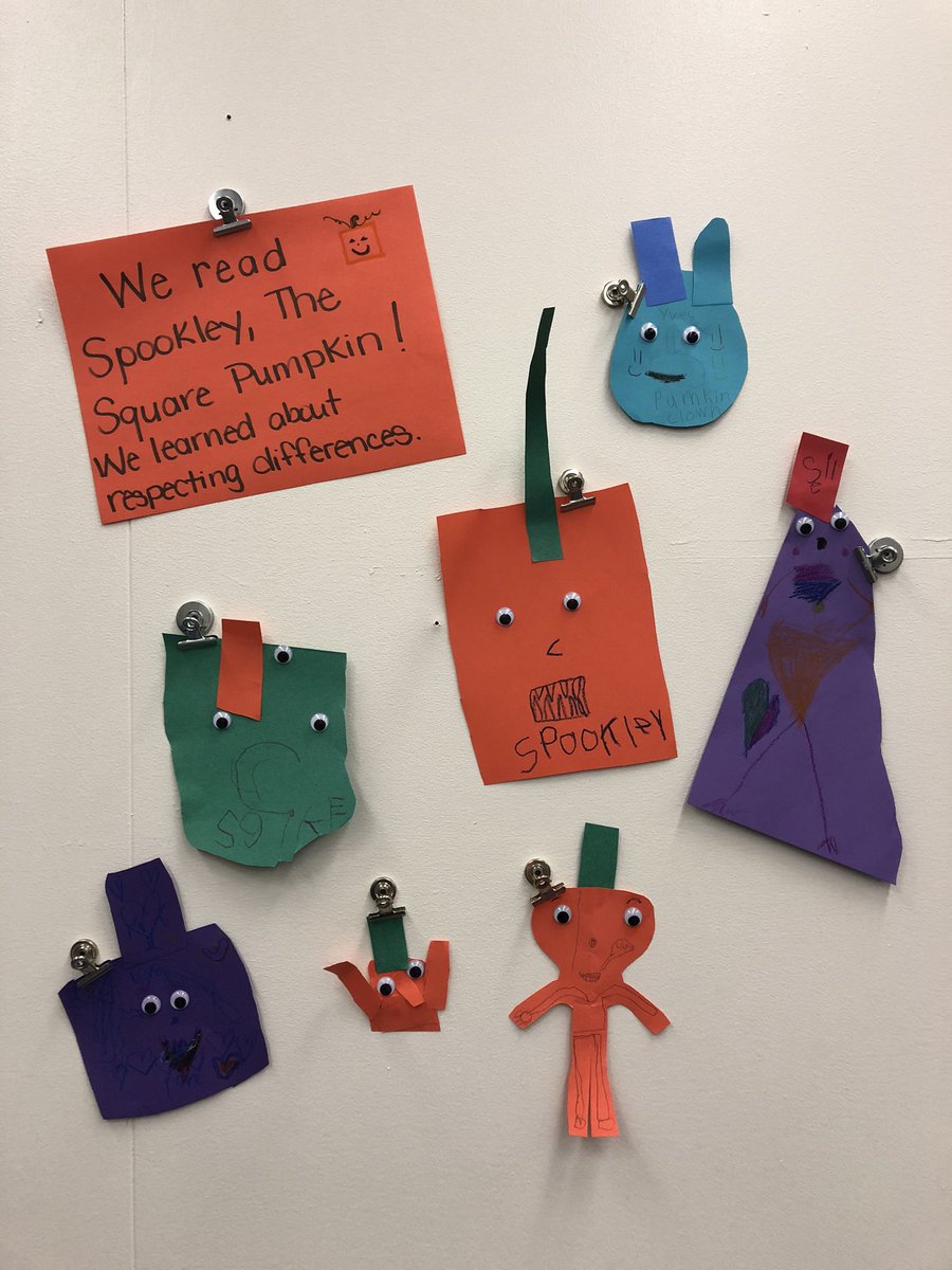 ReneeShawver's tweet image. Super fun lesson today with some kiddos #respectdifferences #wes #spookley