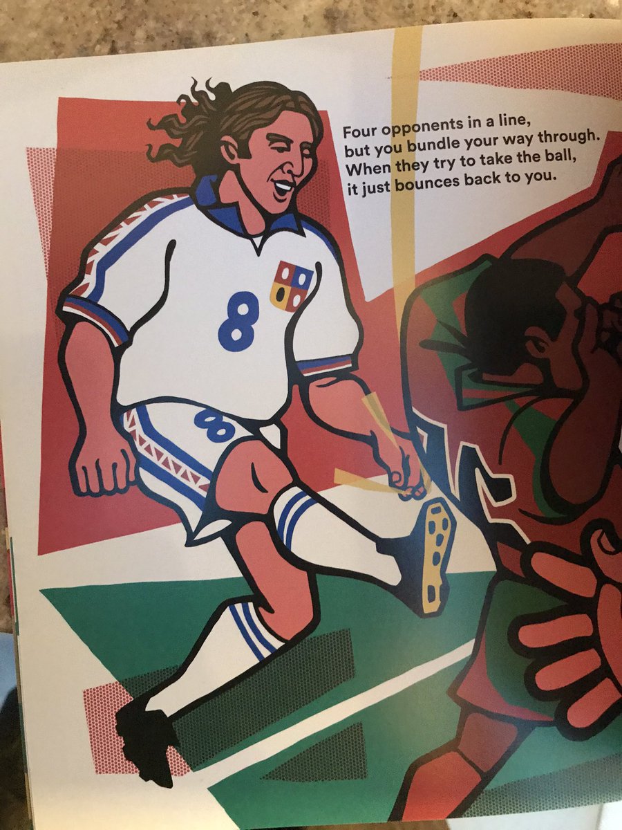 Hot off the press- as a massive 90s football fan, the Poborsky & Brolin artwork is incredible. Europe at your feet is magical and produced in Belfast as well!!! 🥅 ⚽️