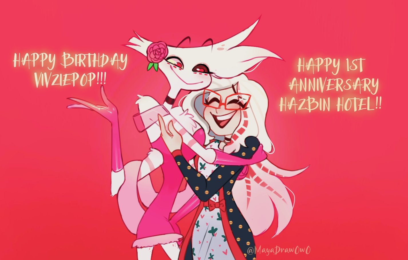 ハズビンホテル ハッピーバースデー エンジェル プロモ トレカ 海外