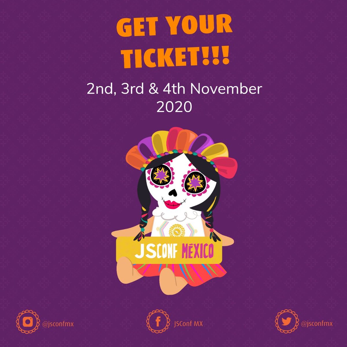 AngularCR's tweet image. ¿Les gustaría participar por una entrada al @jsconfmx ? Solo debes compartir esta publicación :D ¡Sií! ¡así de fácil! Mañana estaremos anunciando a los ganadores #angular #javascript #jsconf #mx #angularcr #es