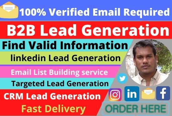 lookmarketer's tweet image. I will do B2B Lead Generation Email list building from LinkedIn.
lnkd.in/g2ChpeD
#Lead #leadgenerationinitiative #Leadership #B2B #B2Blead #B2Bleadgeneration @B2BMX @B2BMarketingEX @leadgenerationF @LeadGenerationW @leadgenerat1on #Leaders #Leadersdebate