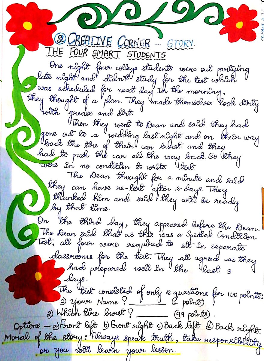 ManyaAD3's tweet photo. English Assignment
Topic : To create own newspaper
Presented by Manya A.D
@manju_99000
@official_pssemr https://t.co/L2XTpytyVU