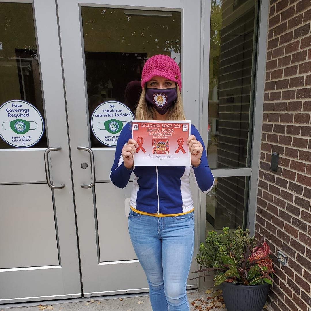 Happy, Brave &amp; Drug Free!
#KomenskyLionsAreHappyBrave&amp;DrugFree