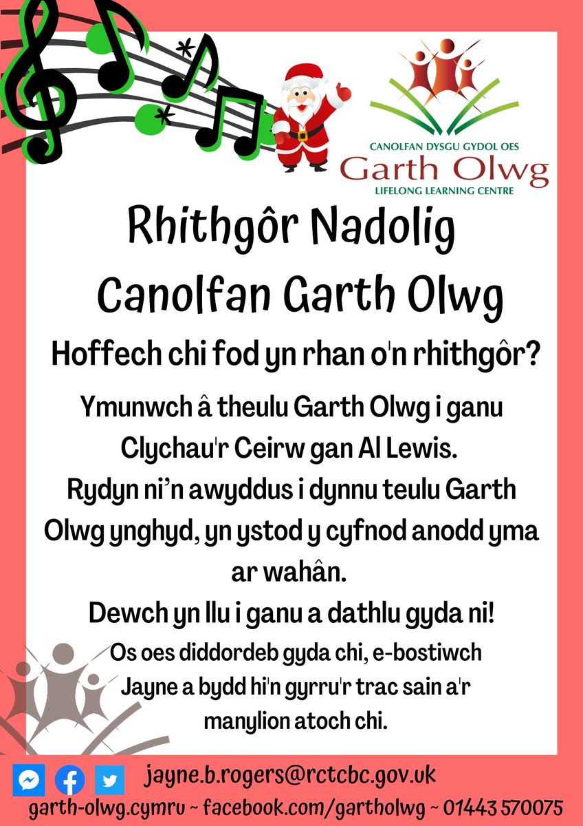 Canolfan Garth Olwg Centre tweet media