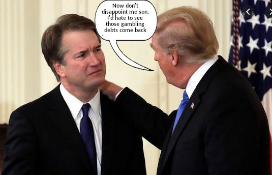imaflosser's tweet image. Already Preparing For the Trump Heavy Lifting Assignments.

#KavanaughisCompromised