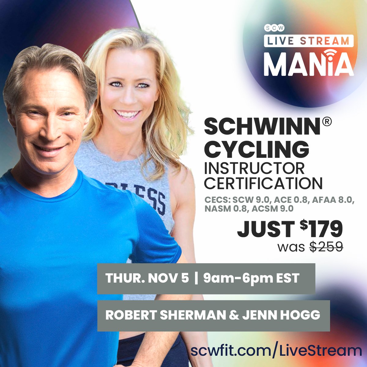 #RideRight anywhere &amp; everywhere with the industry’s most up to date, respected and progressive indoor cycling instructor training course. Experience the AC Power Bike and accurate power provided by the 4iiii Powermeter! Thurs, Nov 5
scwfit.com/schwinn-11-5/
