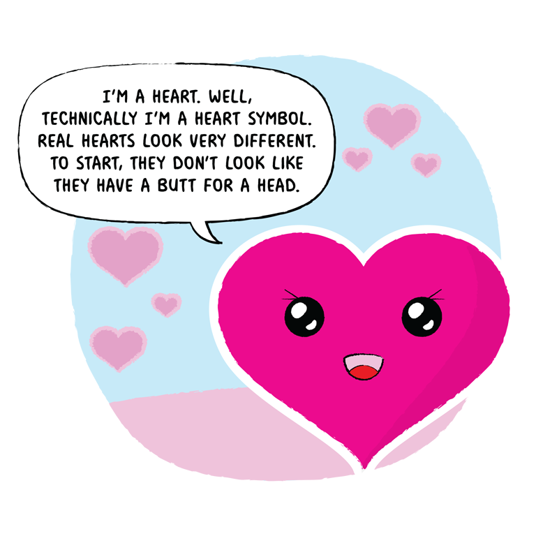 tcanny's tweet photo. Let's learn about the heart! Here's my latest very serious STEM comic created with the help of @VenkmanProject &amp; @SterlingKids' Draw Kawaii in 5 Simple Steps! #heart #love #anatomy #Kawaii #STEM-ish #notSTEM #comics https://t.co/wj9kBsgb0G