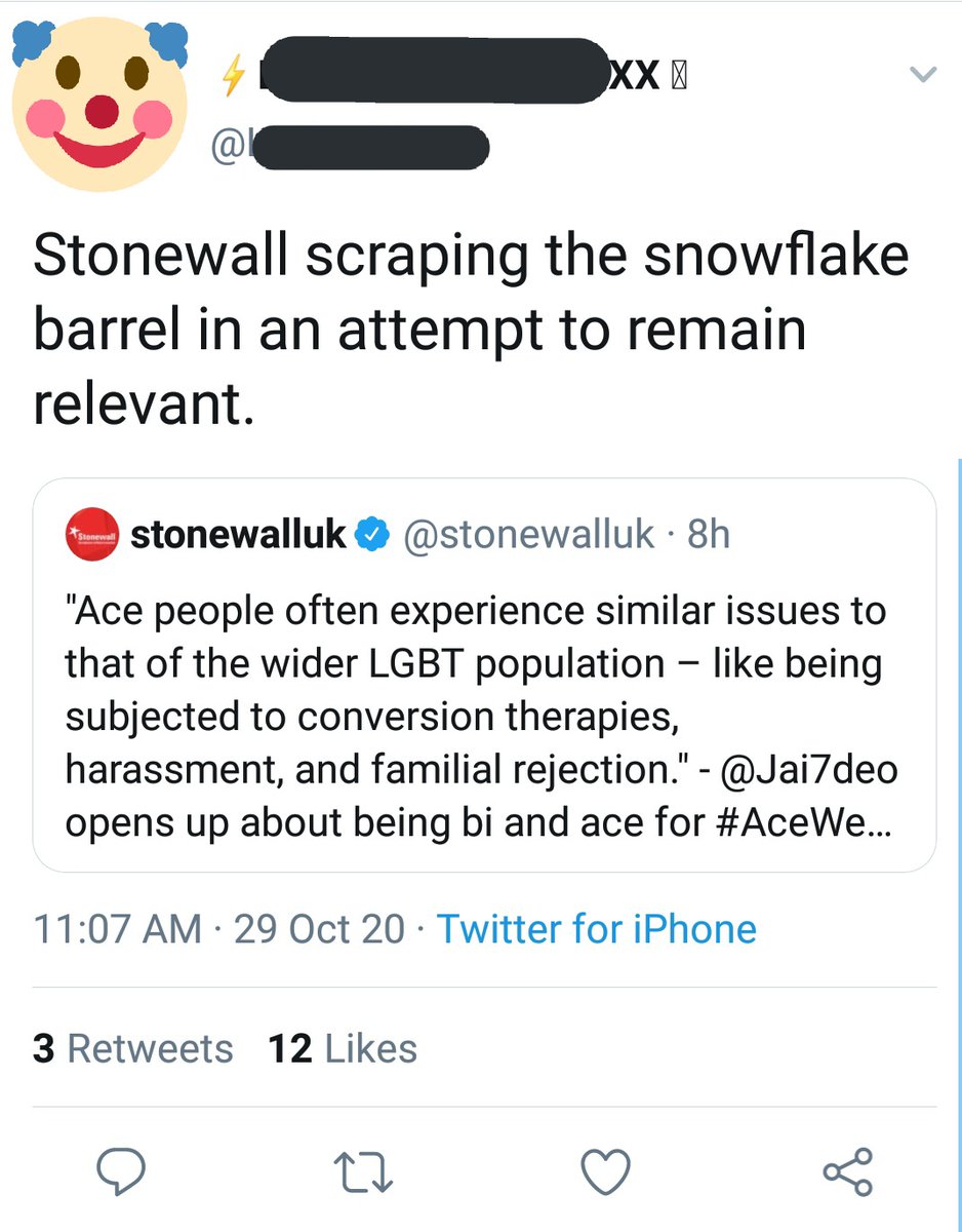 "Scrapping the bottom of the snowflake barrel"KW: "aphobic and proud" "just wanna be oppressed" "by definition"