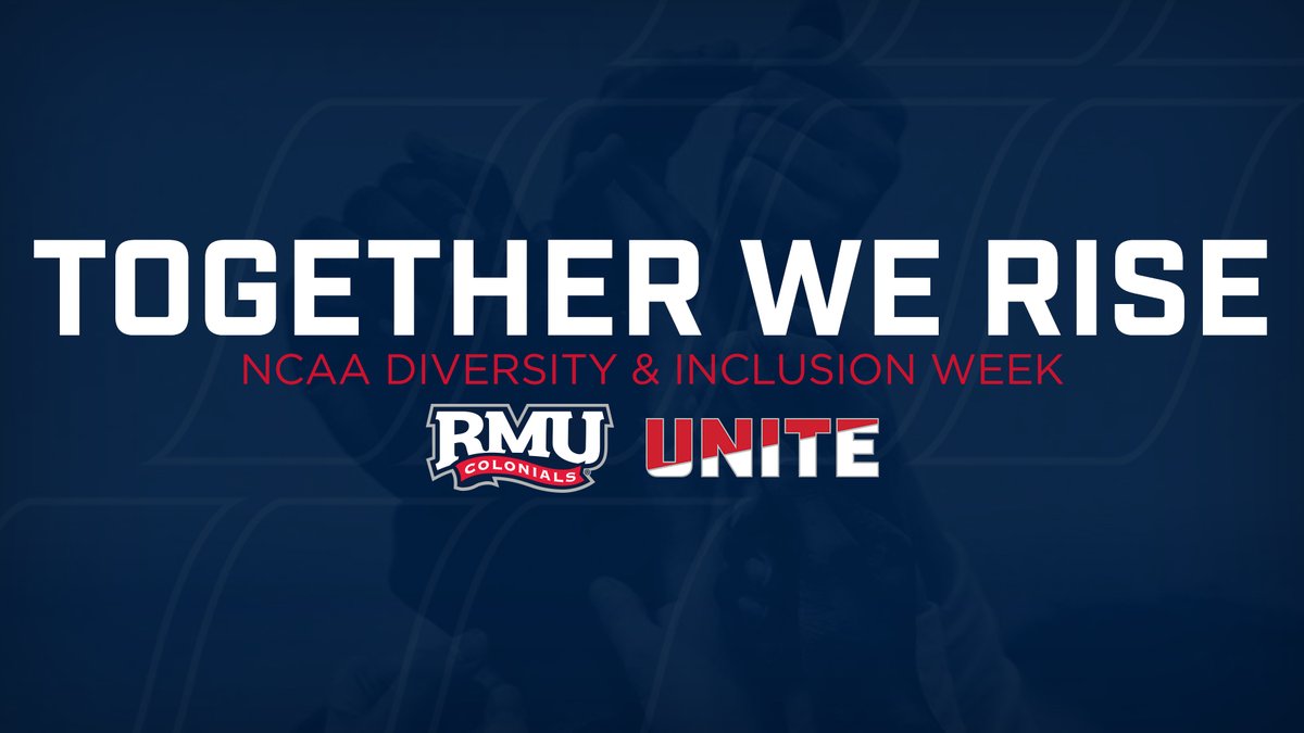 RMUAthletics's tweet photo. 𝐓𝐨𝐠𝐞𝐭𝐡𝐞𝐫 𝐖𝐞 𝐑𝐢𝐬𝐞

Diversity &amp; Inclusion week continues today as RMU SAAC highlights @RMURowing, who is taking personal action steps to inclusive excellence and celebrating collaboration across the community. 👇

🎥: https://t.co/K6R61vH6fC

#NCAAInclusion | #RMUnite https://t.co/YgT4w8h86Q