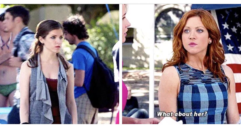 do you think beca and chloe had chemistry in their first meeting?