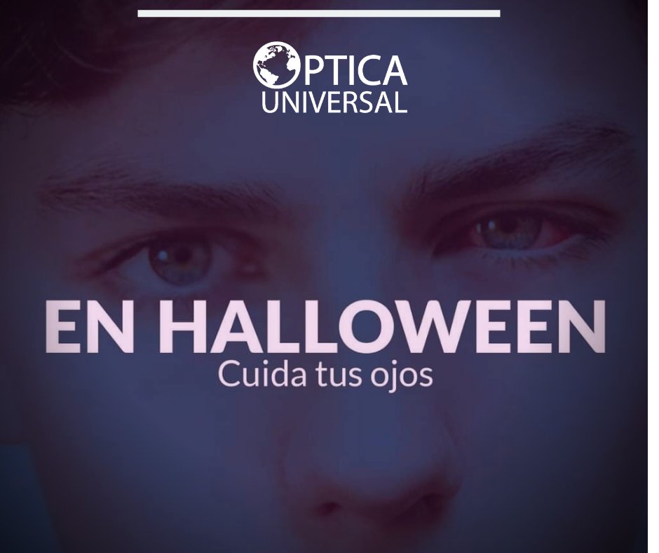 opticuniversal's tweet photo. Evita los terroríficos problemas oculares durante Halloween! 🧛‍♂️ ¿Cómo hacerlo? 🤷‍♀️

✨No compartas el maquillaje de ojos ni lo intercambies con nadie, recuerda que además de prevenir las enfermedades visuales, queremos evitar contraer la COVID https://t.co/aamHH2xIG3